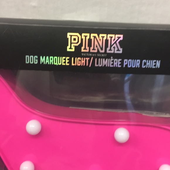 💥PINK VICTORIA SECRET💥DOG MARQUE LIGHT 💥 - Picture 3 of 4
